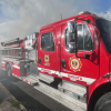 Camión de Bomberos del Cuerpo de Bomberos de Bogotá.