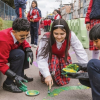 Foto del circuito peatonal en Suba