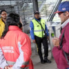 Personal de Integración Social en TransMilenio 