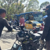 Foto de funcionarios del Distrito en operativo de seguridad