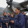 Parte de la delegación de Bomberos enviados a Pereira.