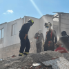 Equipo USAR enviado desde Bogotá en medio de labores de inspección de evaluación de estructuras.