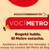Pieza gráfica del Metro sobre el ‘Vocímetro’ 