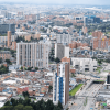 Panorámica de Bogotá.