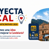Imagen gráfica con el texto: proyecta local presupuestos participativos 2026