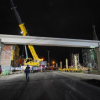 Foto de obra Puente peatonal Ducales 