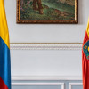 Bandera de Colombia y de Bogotá 