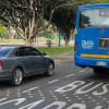 Foto del Carril Preferencial de la calle 63