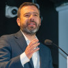 Alcalde Galán durante el Durante el foro ¿Cómo se financia una ciudad inteligente?