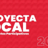 Pieza gráfica de Proyecta Local presupuestos participativos. 