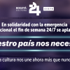 Imagen del cartel con la información sobre la reprogramación de este Festival.
