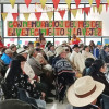 Adultos mayores en un evento cultural, artístico en la localidad de Sumapaz