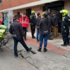 Foto de operativo en le barrio Siete de Agosto en Bogotá.