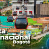 Foto de una cabina de TranMiCable en la localidad de Ciudad Bolívar, al sur de Bogotá.