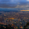 Foto panorámica de Bogotá.