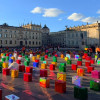 Foto de la intervención Plaza de Bolívar y jornada de sensibilización bajo el lema 'Ningún regalo compra una infancia'.