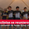 Foto del certamen ciclístico en Rafael Uribe Uribe, al suroriente de Bogotá.