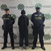 Foto del hombre capturado tras lesionar con arma blanca a ciudadano en Bogotá.