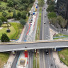 Foto del puente de la calle 100 con carrera Séptima en Bogotá que inicia su desmonte desde el 13 de septiembre de 2026.