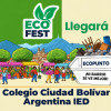 Imagen de invitación a asistir al EcoFest en Ciudad Bolívar, al sur de Bogotá.