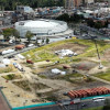 Foto aérea del terreno, donde se construirá el nuevo estadio de Bogotá, el Nemesio Camacho El Campín.