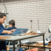 Mujeres trabajando en una empresa en Bogotá.