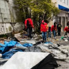 Foto del operativo de recuperación de espacio público en San Cristóbal Sur Oriental, al sur de Bogotá.