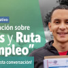 Imagen con invitación al diálogo ciudadano sobre empleo en Bogotá.