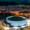 Foto panorámica de Bogotá en inmediaciones al estadio El Campín y Movistar Arena.