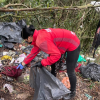 Foto de funcionarios del Distito en un operativo de limpieza