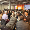 Foto de una rueda de negocios y encuentro de emprendedores en Bogotá.