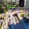 Render del nuevo puente de la calle 100
