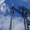 Foto de un transformador de energía en Bogotá.