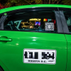 Foto de un taxi en Bogotá