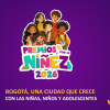 Foto de grupo de niños y adolescentes participando en un evento de muestras culturales.