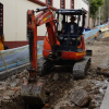 Foto de una obra en La Candelaria 