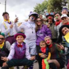 Foto de ciudadanos de la localidad de Tunjuelito en una campaña de prevención