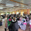 Foto de un grupo de mujeres de la localidad de Usme 