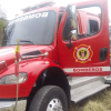 Foto que muestra un camión de Bomberos 