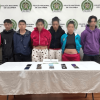 8 de los 10 capturados del Tren de Aragua, por extorsión a conductores.