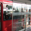 Foto de una estación de TransMilenio