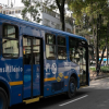 Foto de un bus de TransMilenio
