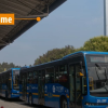 Foto de un bus de TransMilenio