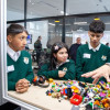 Estudiantes es una estación pedagógica que combina ciencia, tecnología, ingeniería, arte y matemáticas
