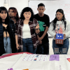 Jóvenes, mujeres y hombres en talleres de prevención de violencias contra las mujeres.