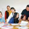 Jóvenes estudiando inglés en Bogotá