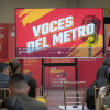 Lanzamiento del pódcast 'Voces del Metro'.