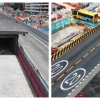 Captura de pantalla de video de obras de la avenida 68