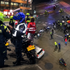 Motos y vehículos inmovilizados por la policía de tránsito