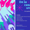 Imagen promocional del Salón de Artistas a la KY que se ve en colores azules y morados vibrantes.